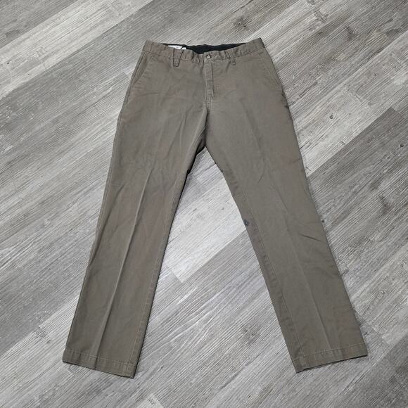 Volcom Brown Modern Stretch Straight Leg Pants Men's Jeans Size 28 - Picture 7 of 7